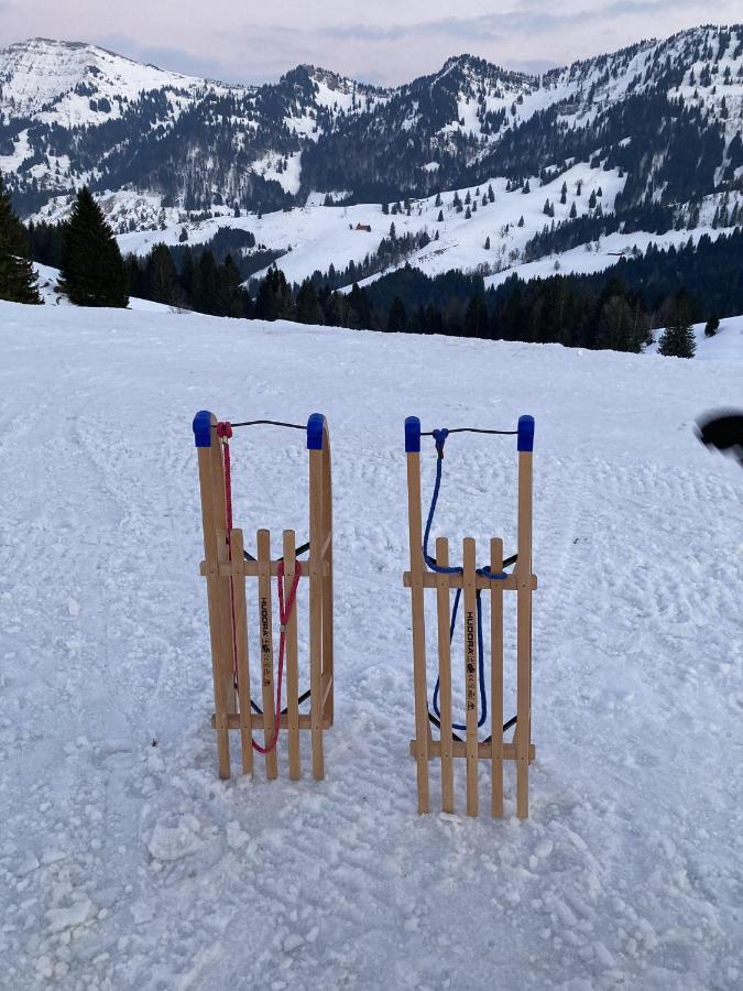 Ferienwohnung Trifts | Einzelbetten | Parkplatz Wangen im Allgäu Exterior foto